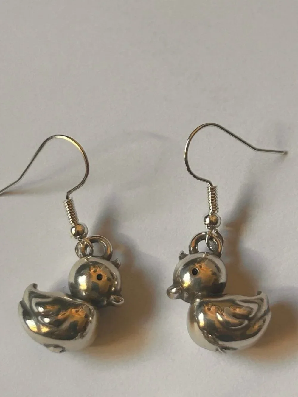 Brighton Bubbles Duck charm silver NWOT JC2890 and custom earrings